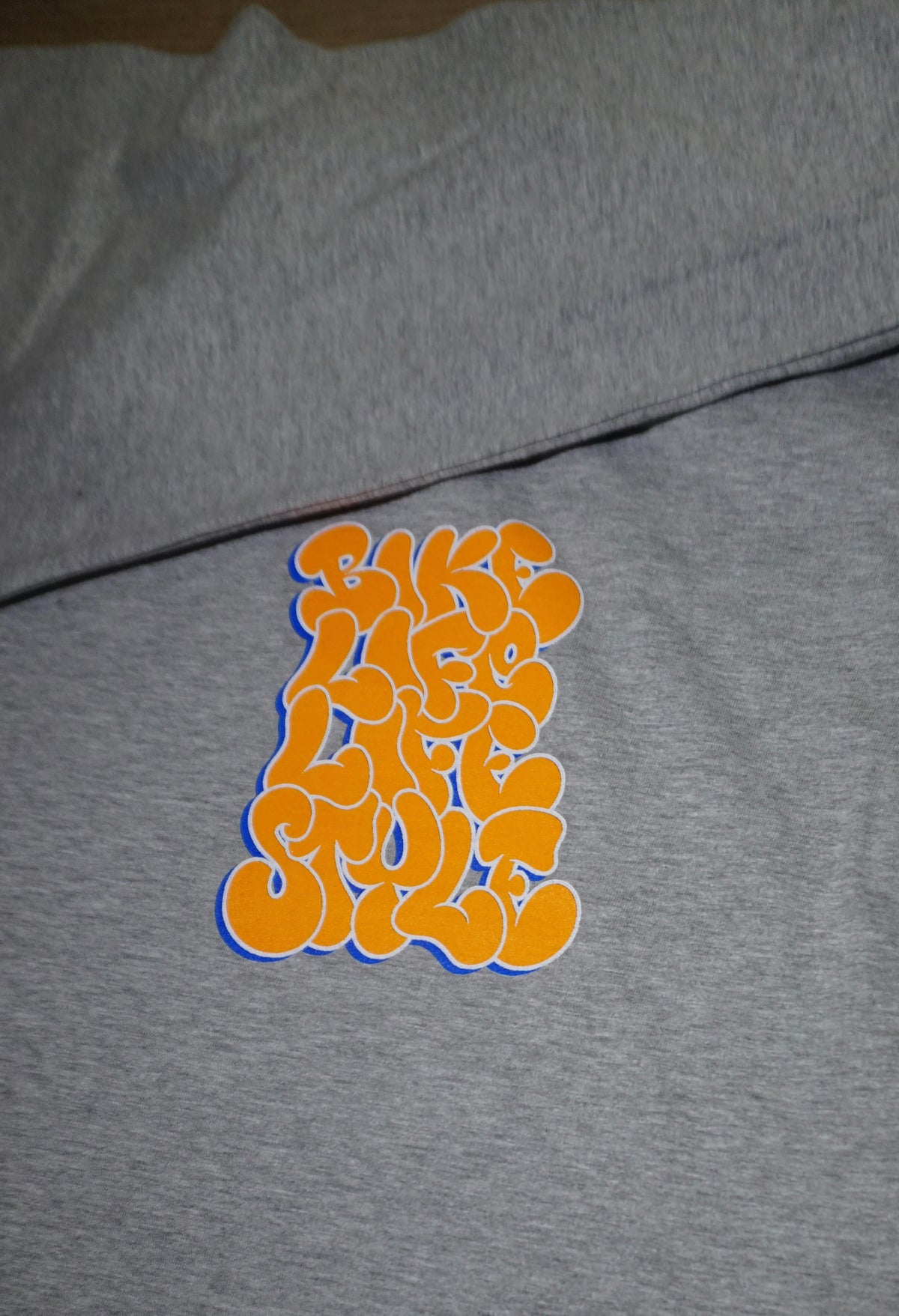 BLLS 🗽 STATUE OF BIKE LIFE LONG SLEEVE (GRAY)
