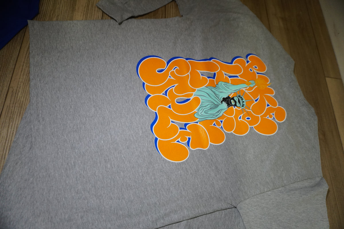 BLLS 🗽 STATUE OF BIKE LIFE LONG SLEEVE (GRAY)
