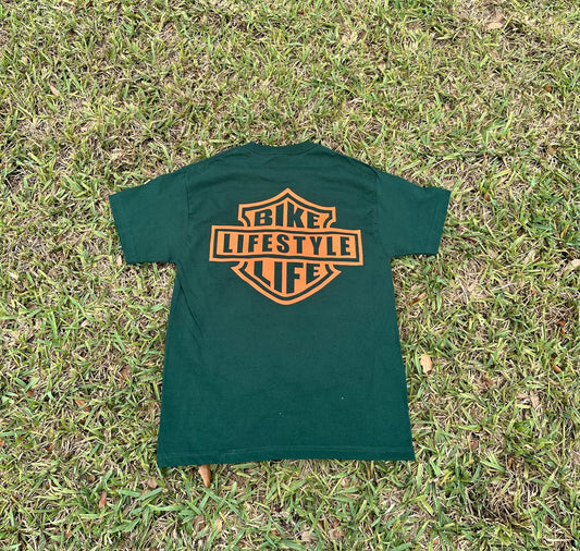 BLLS -  “HOG TIES” - PINE GREEN/ SAFETY ORANGE