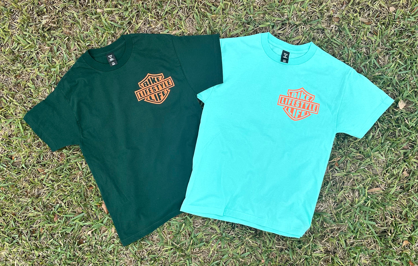 BLLS -  “HOG TIES” - PINE GREEN/ SAFETY ORANGE