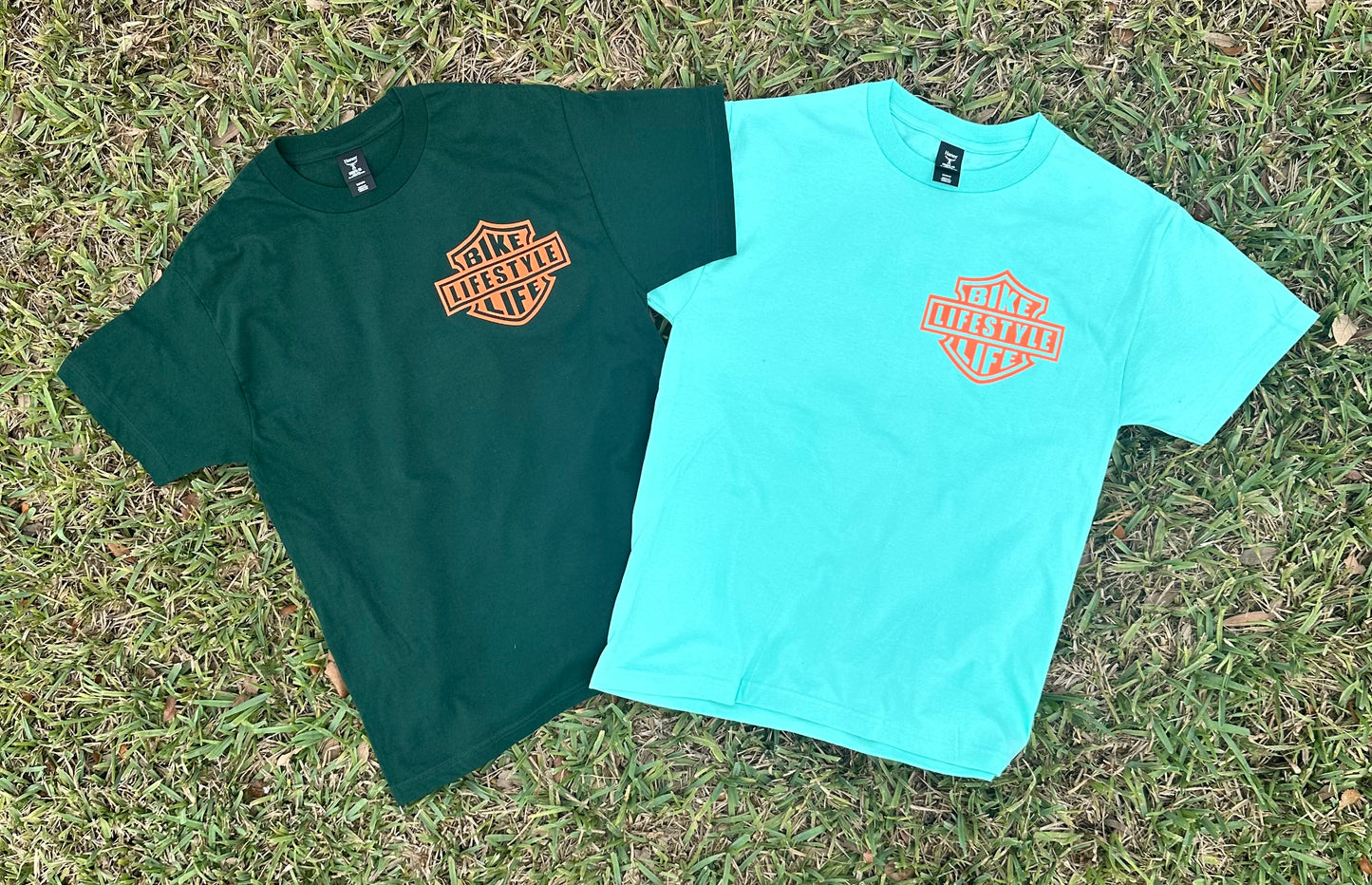 BLLS -  “HOG TIES” - MINT GREEN/ SAFETY ORANGE