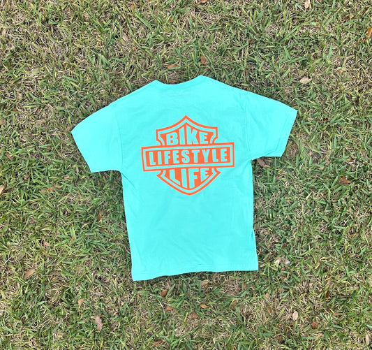 BLLS -  “HOG TIES” - MINT GREEN/ SAFETY ORANGE
