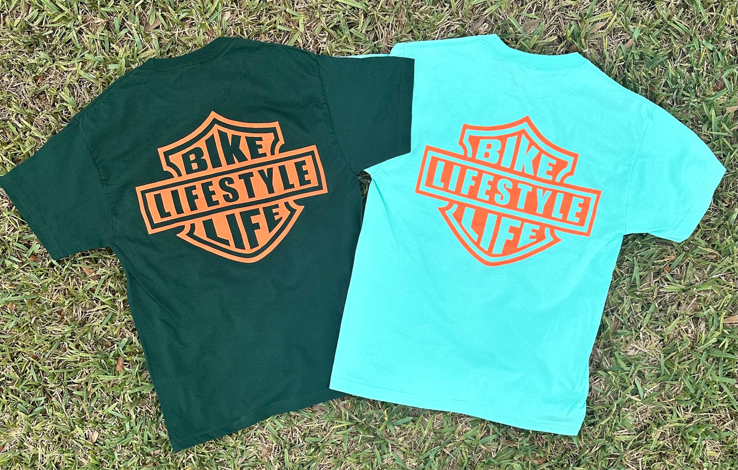BLLS -  “HOG TIES” - MINT GREEN/ SAFETY ORANGE