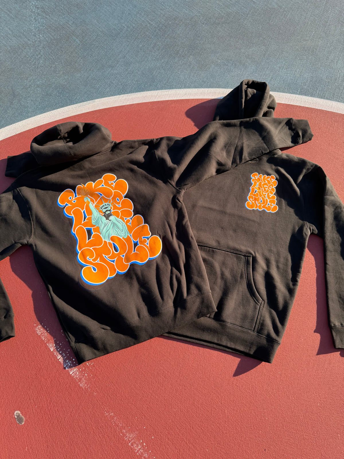 BLLS 🗽 STATUE OF BIKE LIFE HOODIE (BLACK)