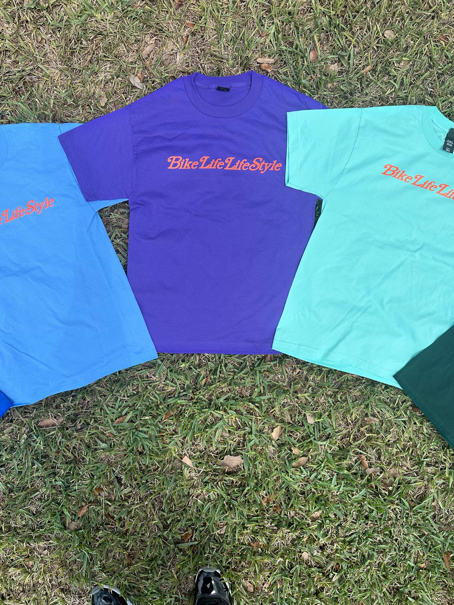 BLLS - “Stop Trippin’ We Just Bippin’” - ROYAL PURPLE/ SAFETY ORANGE